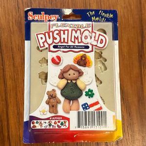 NEW Sculpey Flexible Push Mold Angel for All Reasons